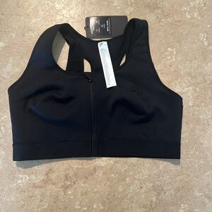 Fabletics Black Racerback Sports Bra Intimates